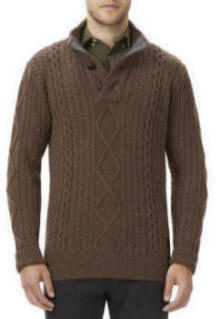 Barbour thetford button hot sale neck sweater